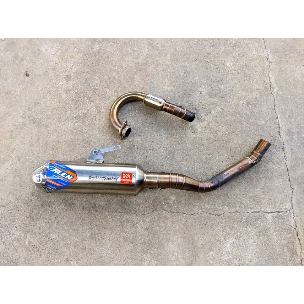 knalpot ORLEN KLX/D'TRACKER bore up inlet 50mm