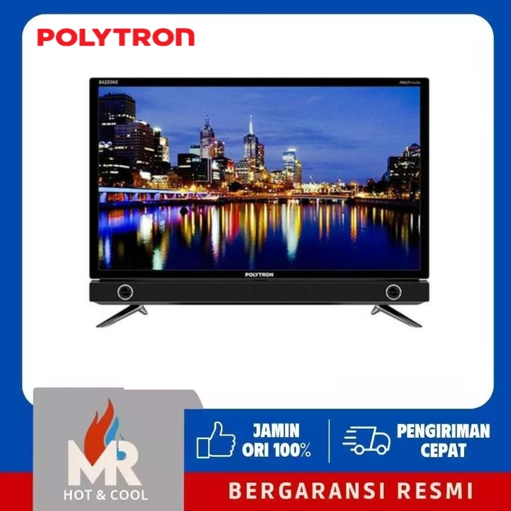 POLYTRON LED CUCI GUDANG TV 32inch- PLD 32S1503 Digital TV 3 in 1 analog + SET TOP BOX