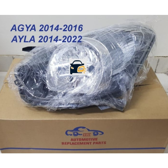 Headlamp Lampu Depan Agya 2014-2016 dan Ayla 2014-2022 1000cc lama NHF