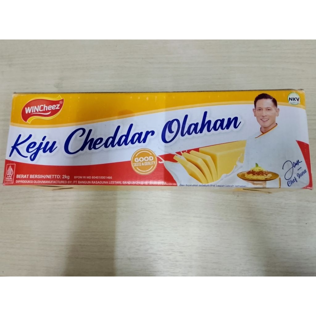KEJU WINCHEEZ 2KG / KEJU CHEDDAR WINCHEEZ 2KG