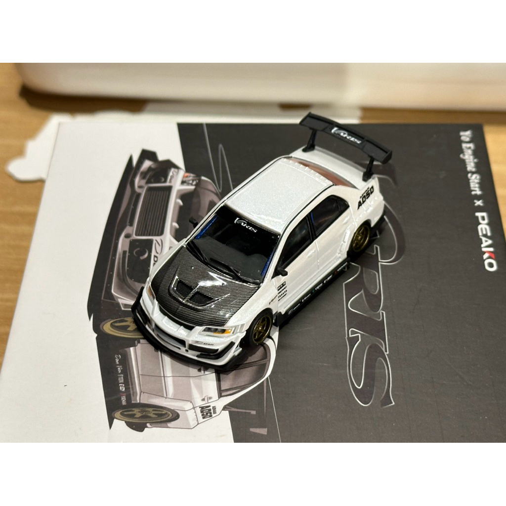 Y.E.S. x Peako VARIS Lancer Evolution IX  White
