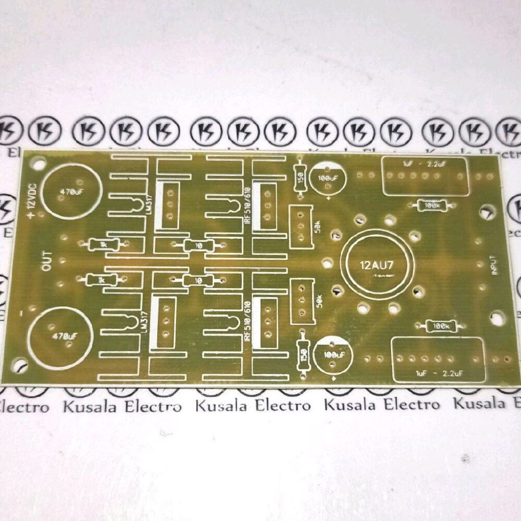 PCB Headphone Amp 12AU7