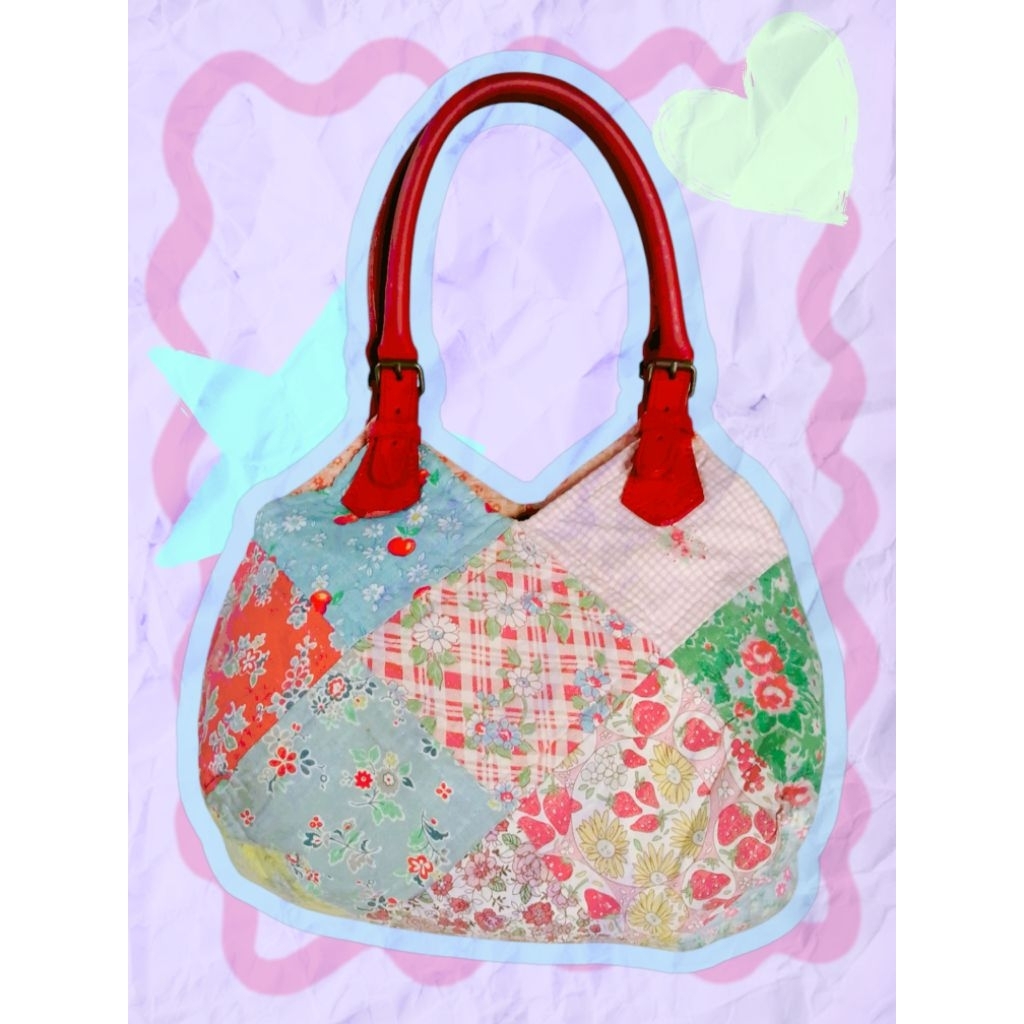 Preloved Tas Bunga Vintage