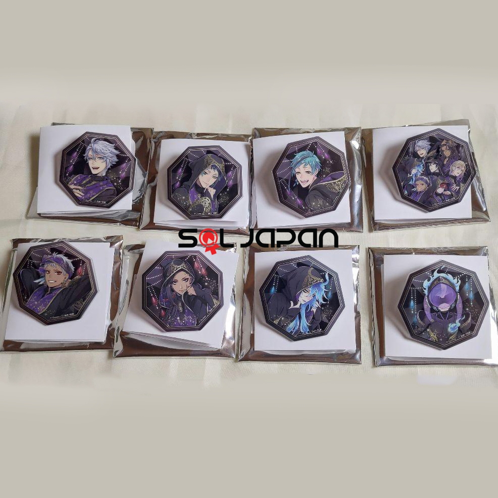 Twisted Wonderland Shikiten Badge Azul Jade Floyd Kalim Jamil Idia Ortho