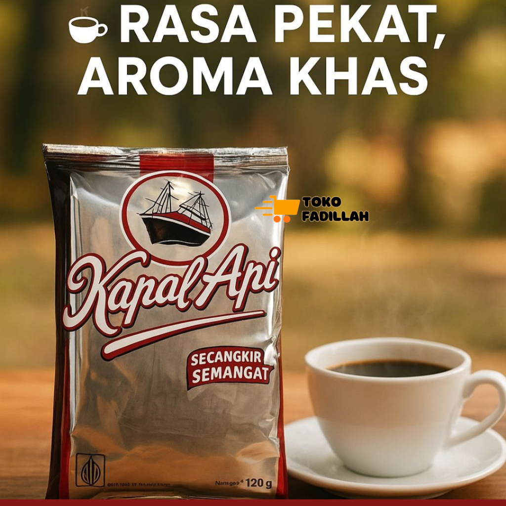 Kopi Kapal Api Silver 120 gram