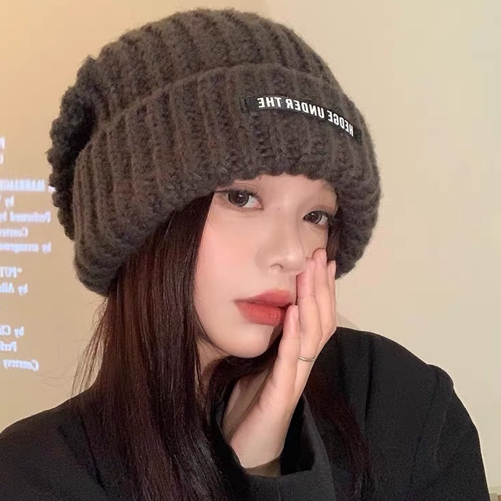 By Her Official - Topi Kupluk Rajut Pria Wanita Winter Tebal / Topi Kupluk Rajut Wanita Musim Dingin