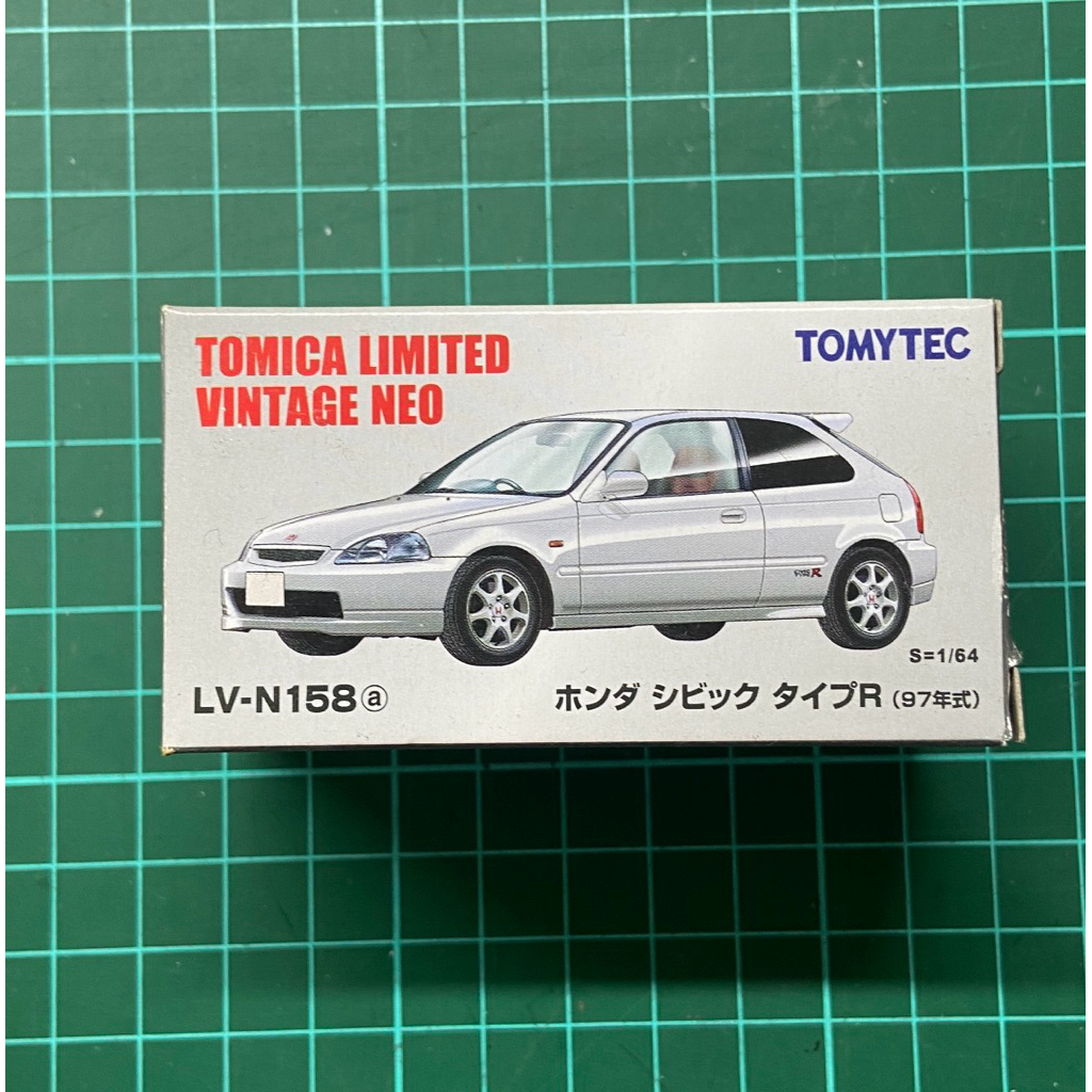 Tomica Limited Vintage Honda Civic Type R white