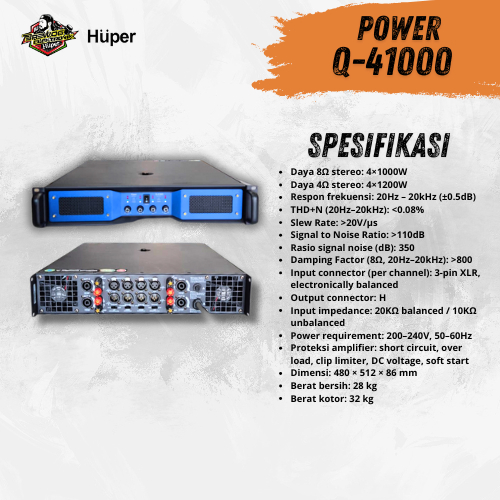 Q-41000 POWER BARCLAY HUPER