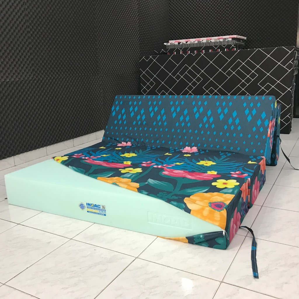 KASUR LIPAT  Inoac 15cm Garansi 10 Tahun Density 23  Murah || Kasur Lipat Inoac Tebal 15cm Original 