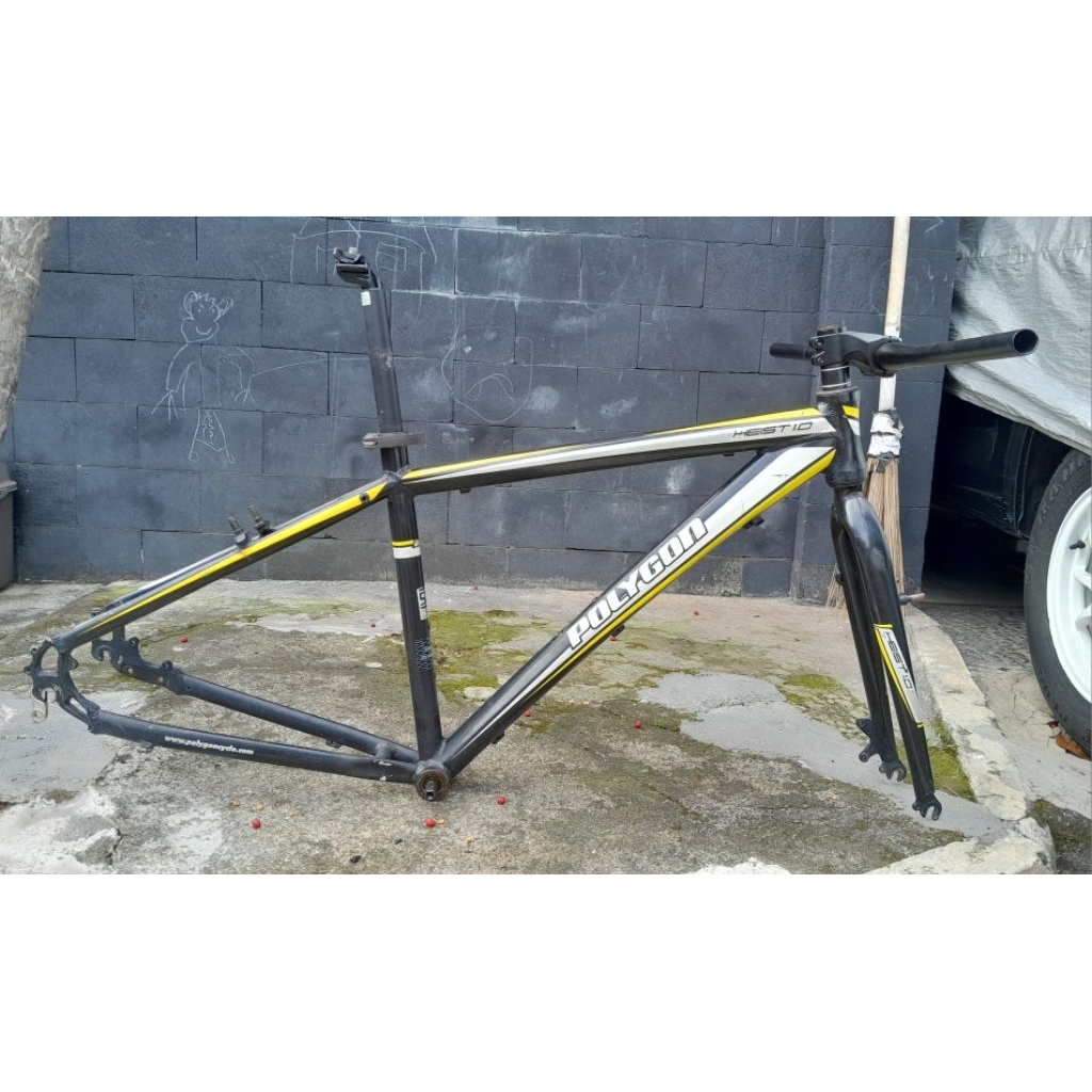 Frame set 700c alloy Polygon heist 1.0