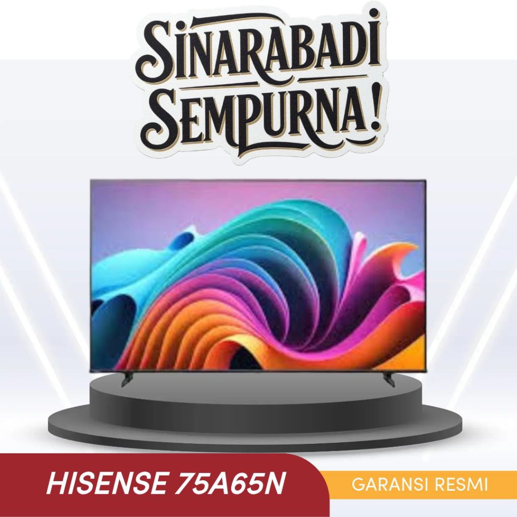 HISENSE 75A65N 4K TV 75 inch