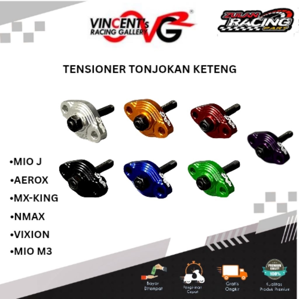 STELAN SETELAN TENSIONER TONJOKAN RANTAI RANTE KETENG AEROX NMAX VIXION MX KING JUPITER MX ORIGINAL 