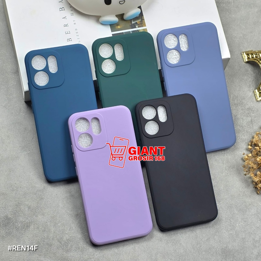 OPPO RENO 14 5G OPPO RENO 14 PRO OPPO RENO 14F CASE MACARON SQUARE LIQUID CASE OPPO RENO 14 5G OPPO 