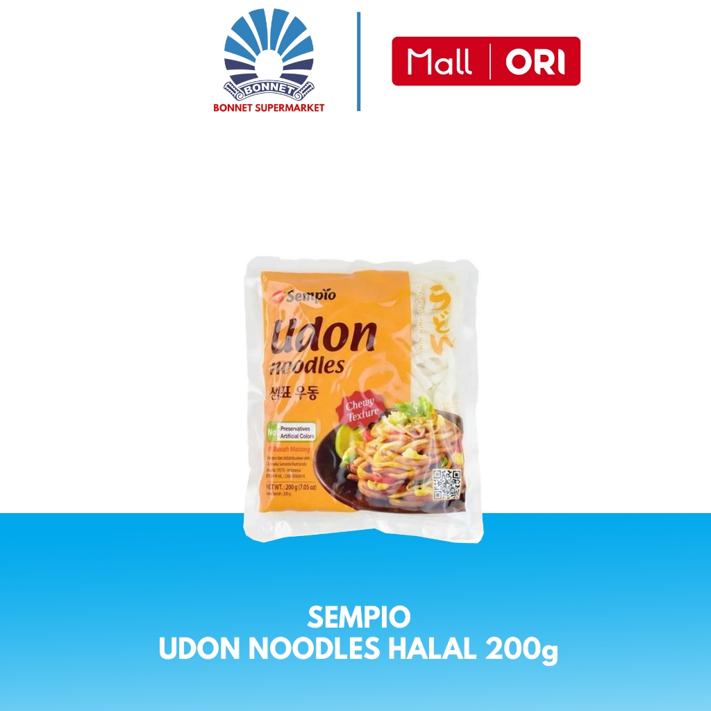 Sempio Udon Noodles 200g Udon Halal BPOM