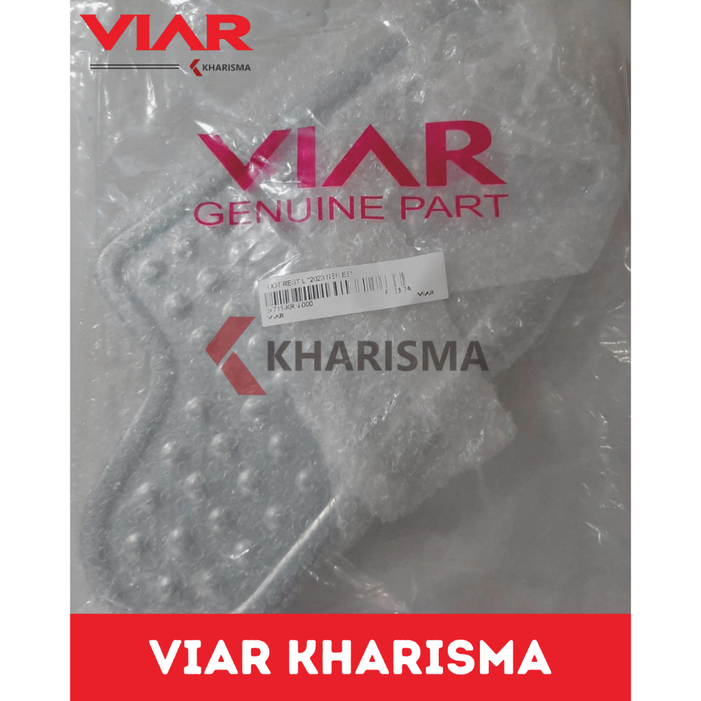 Pijakan kaki / foot rest KIRI VIAR KARYA NEW 150,200,300  - FOOT REST L "2023 SERIES" Kode part 2471