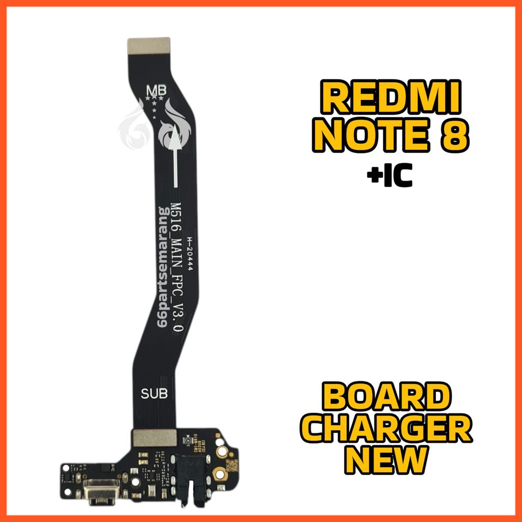 Flexibel Flexible Board Charger Papan Konektor Cas Redmi Note 8 New