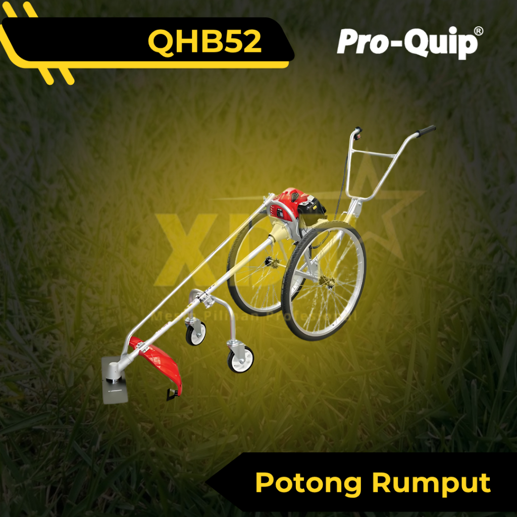 ProQuip QHB52 Mesin Pemotong Rumput Potong Rumput Dorong 2 Tak PROQUIP QHB 52