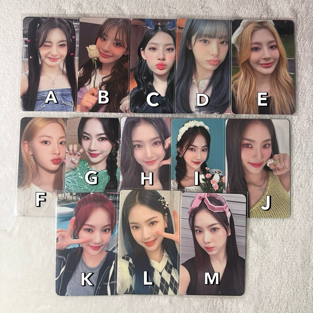 photocard isa seeun stayc stereotype teenfresh poppy magazine metamorphic we need love wnl ribbon go