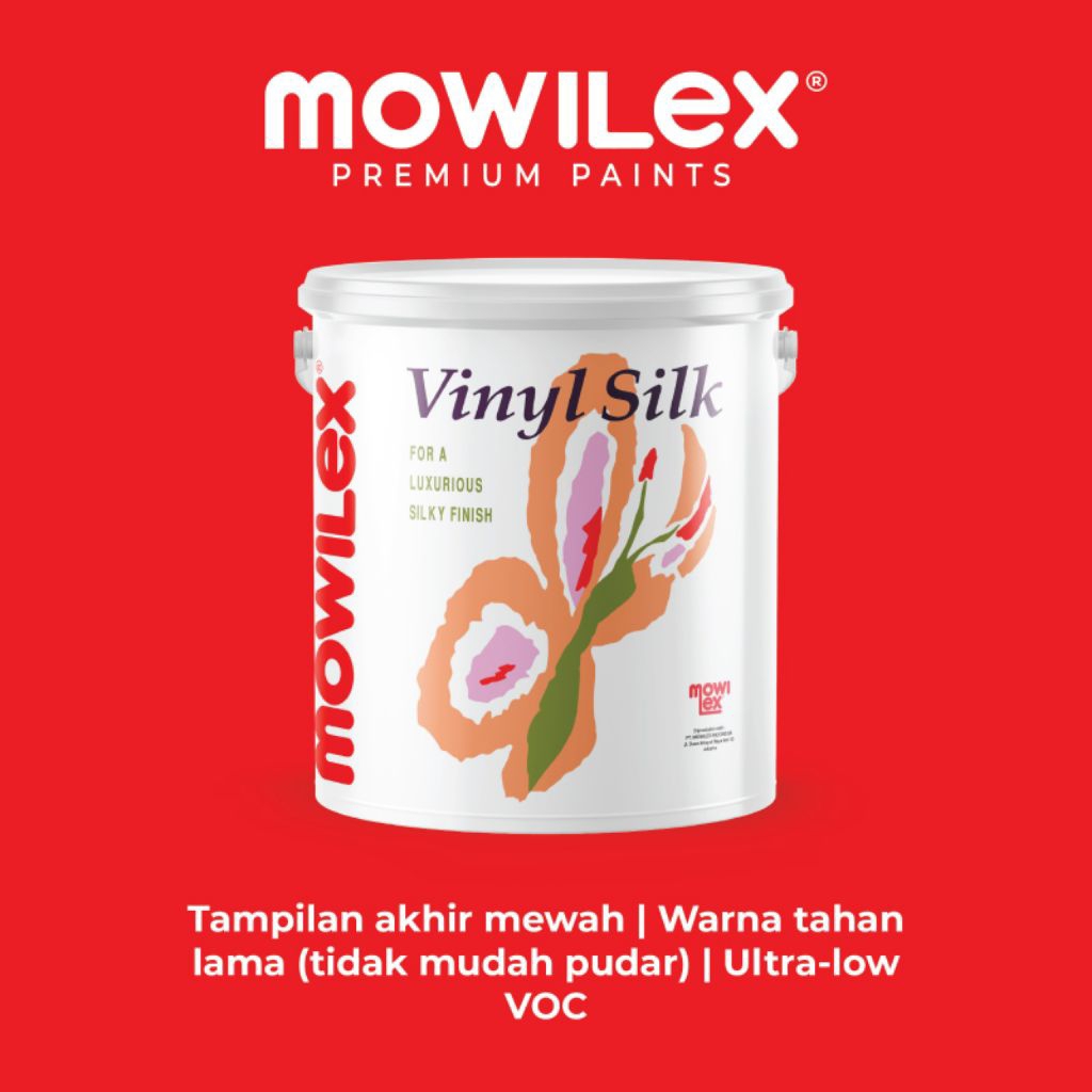 MOWILEX VINYLSILK VS-1800 WHITE Cat Interior - 20Liter