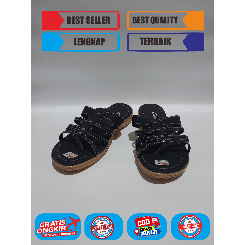 SANDAL SELOP WANITA CARVIL