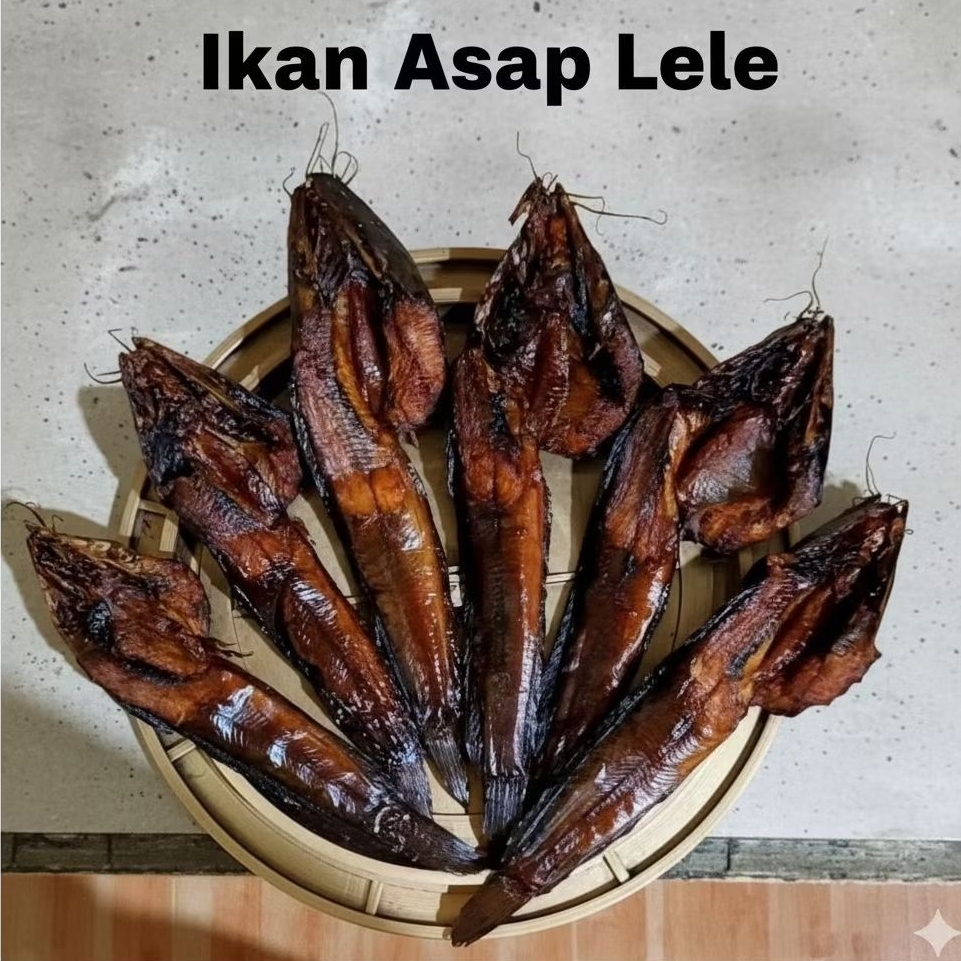 500 gr Ikan Asap Lele ikan salai lele