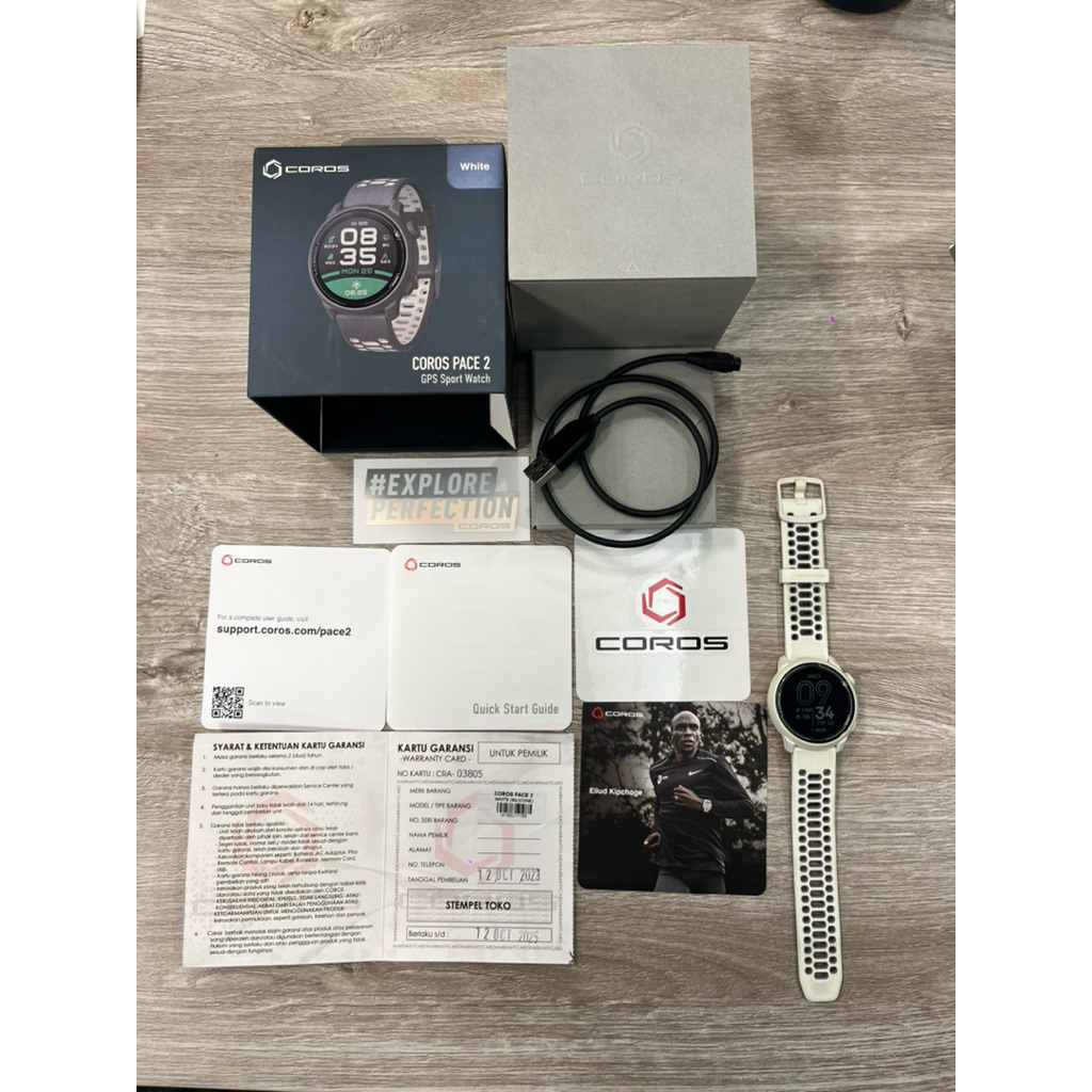 Jam Tangan Coros Pace 2 (White)
