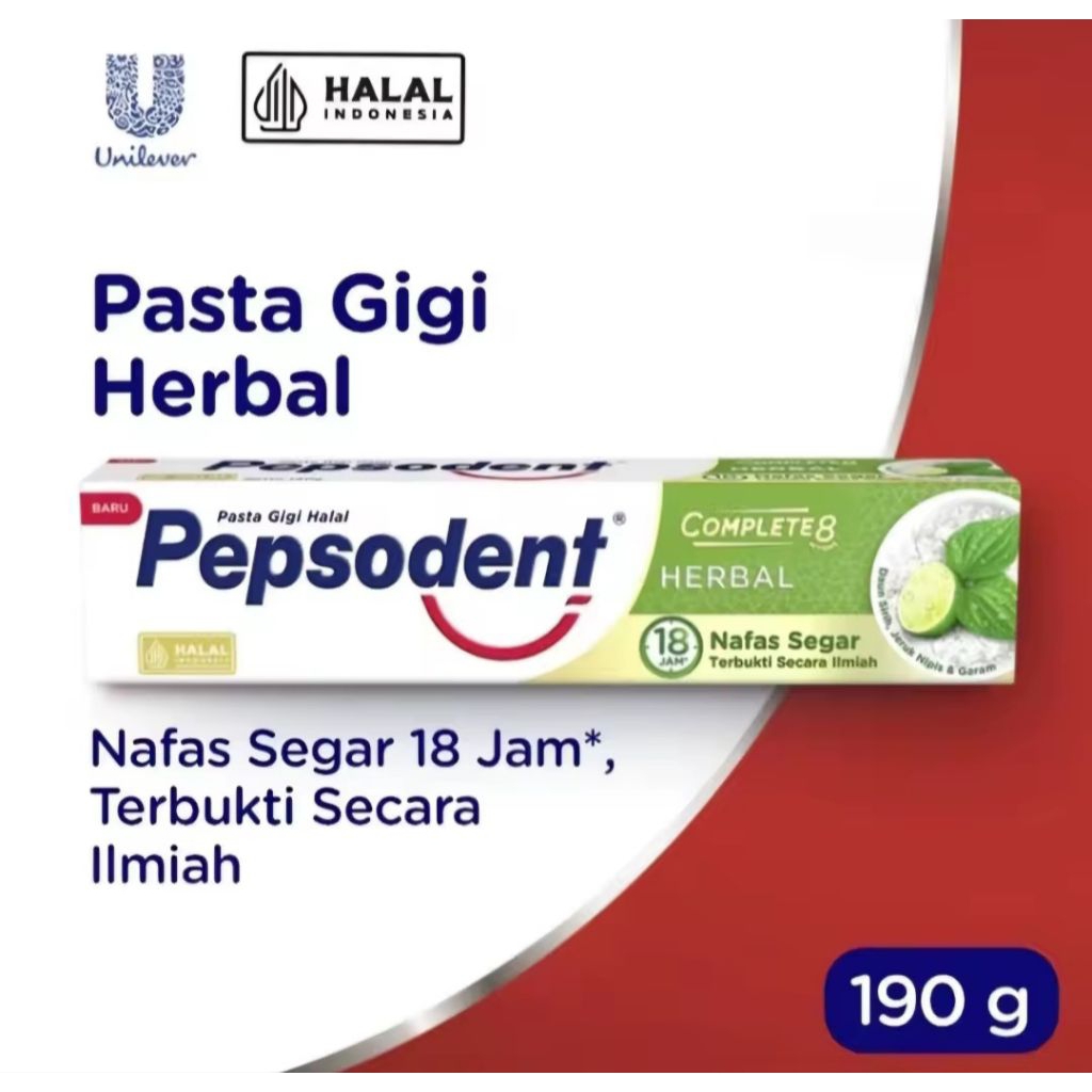 Pepsodent Herbal190g