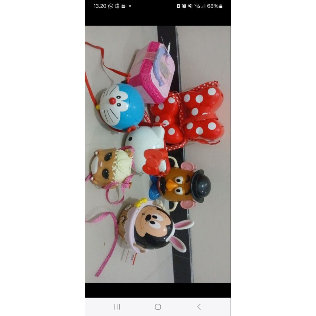 Preloved bucket popcorn take all 8 pcs