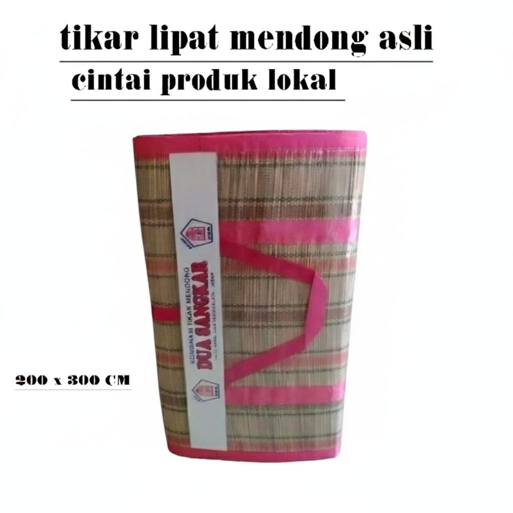 tikar lipat piknik jumbo 200x300