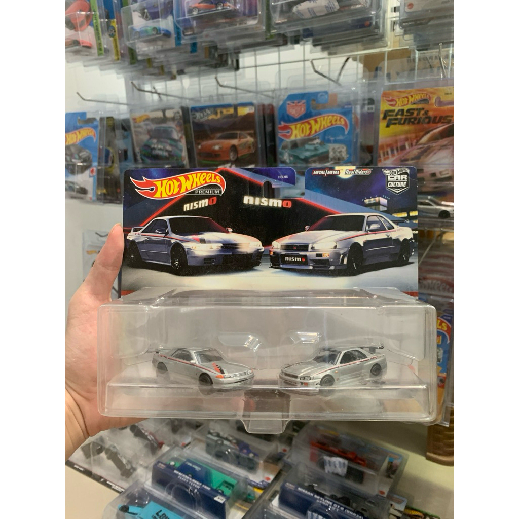 Hotwheels Nissan Skyline R34 & R32 Two Pack Nismo