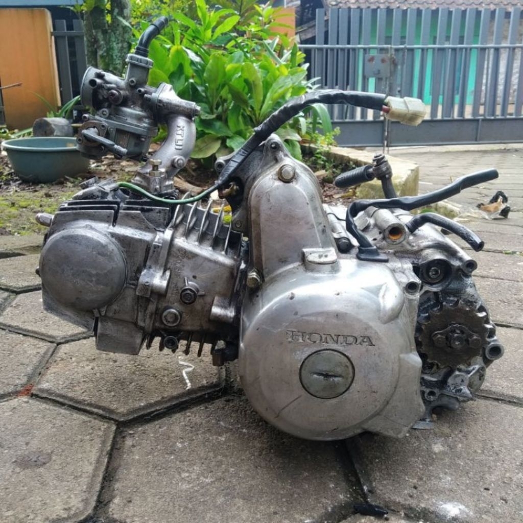 mesin motor Honda Supra fit New original copotan sama kabel body pengapian