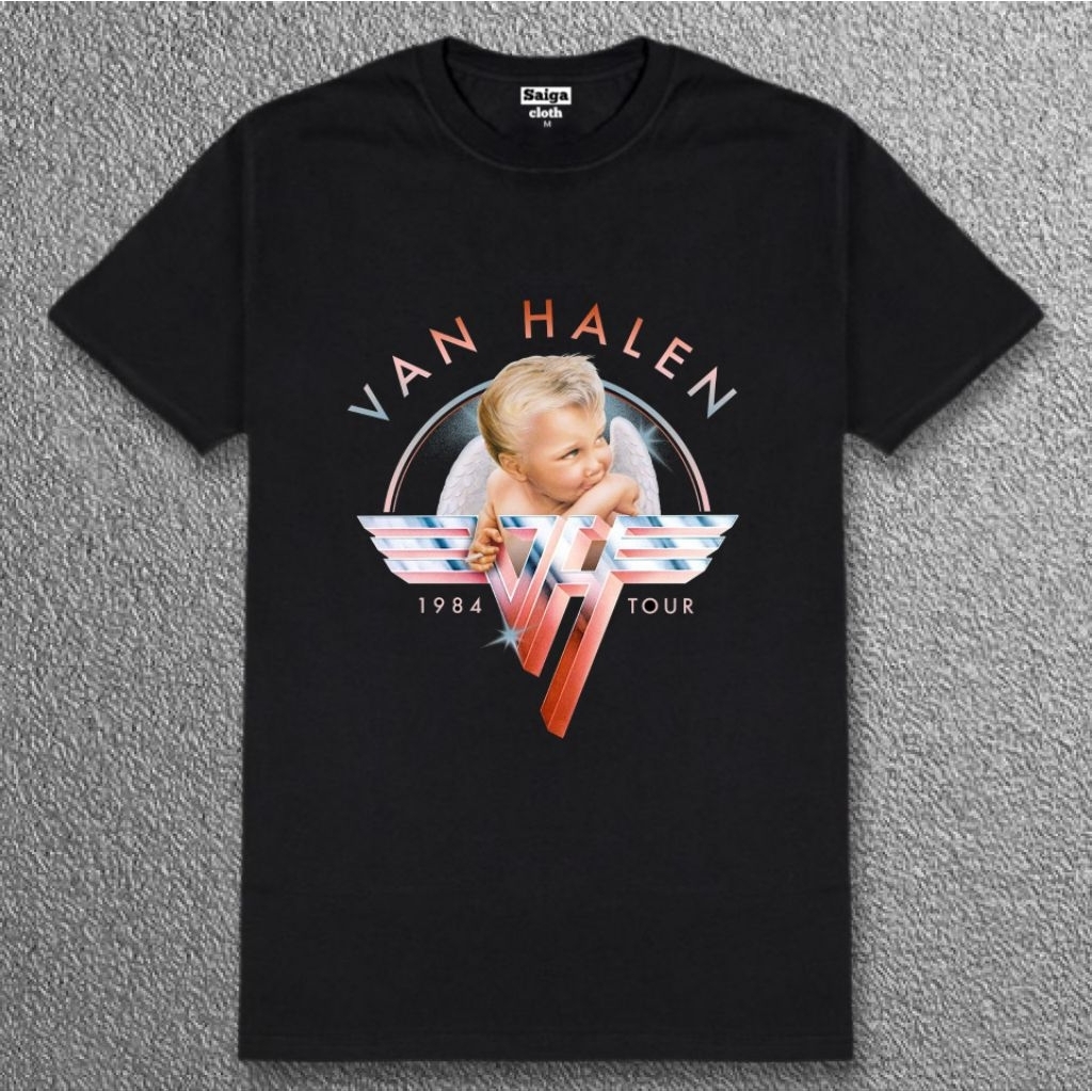 Tshirt Van Halen 1984 tour premium cotton