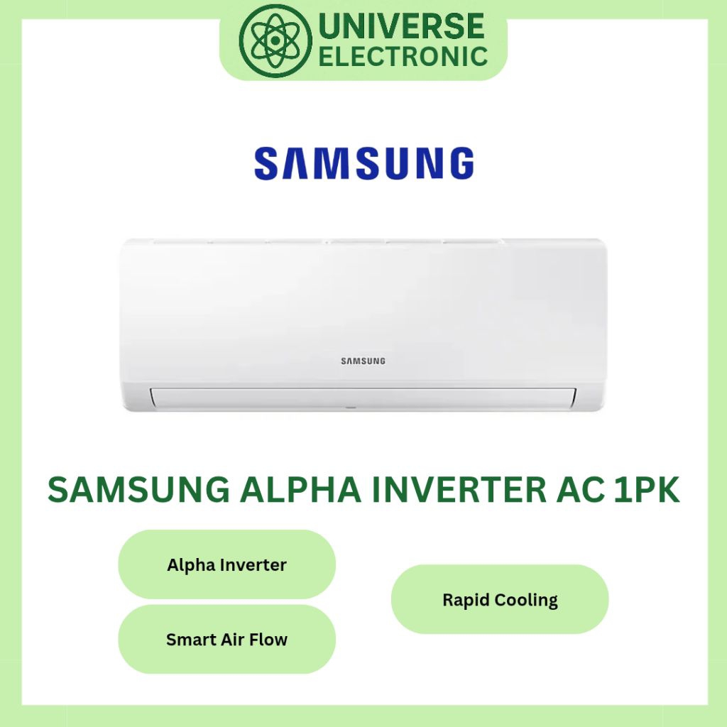 SAMSUNG AC AR09AYHLAWKNSE ALPHA INVERTER 1 PK