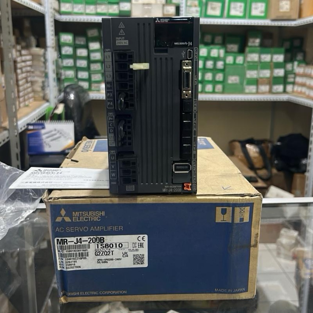 MR-J4-200B SERVO DRIVE MITSUBISHI MELSERVO-J4