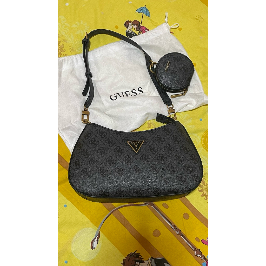 preloved tas guess bahu shoulder bag