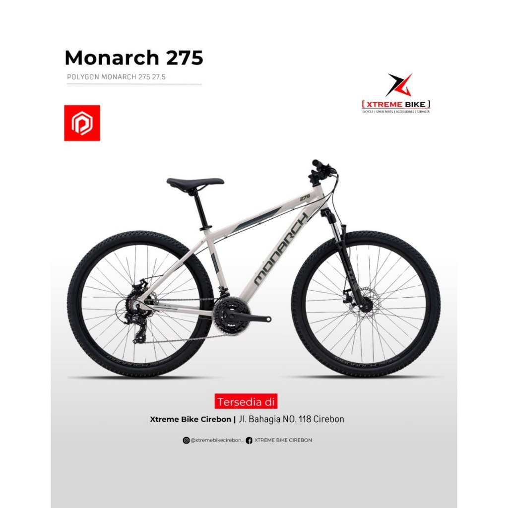 Sepeda MTB 27.5 Polygon Monarch 275 - Sepeda Gunung