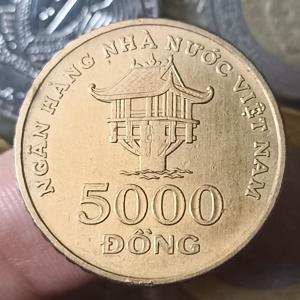 Koin Kuno Vietnam 5000 Dong