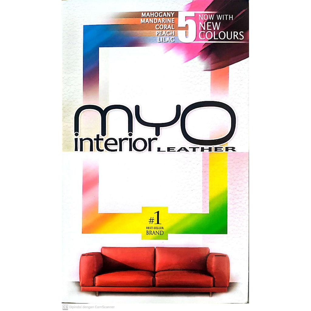 Bahan Kulit MYO Meteran – Kain Kulit Sintetis Premium untuk Jok Motor Mobil / Sofa / Tas