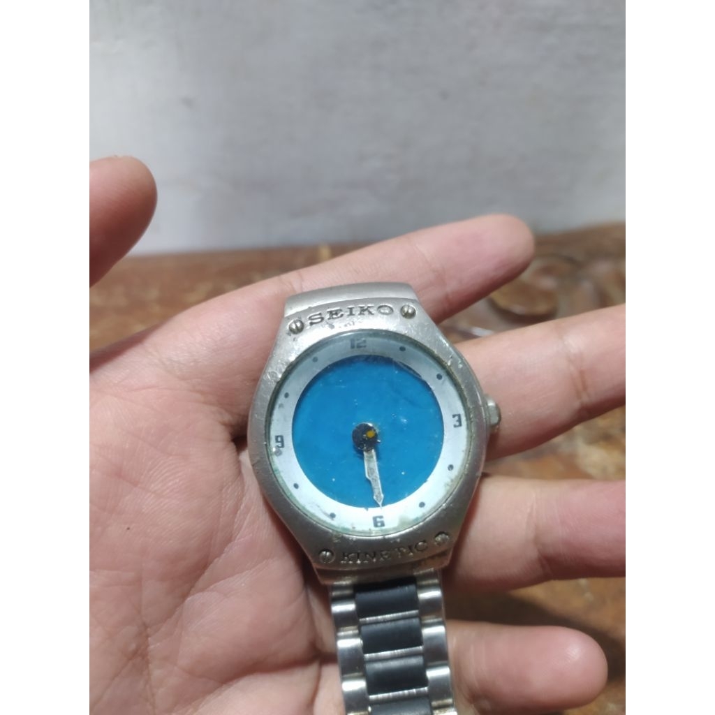 Jam Tangan Seiko Kinetic Jam Tangan Mati/Rusak Untuk Bahan