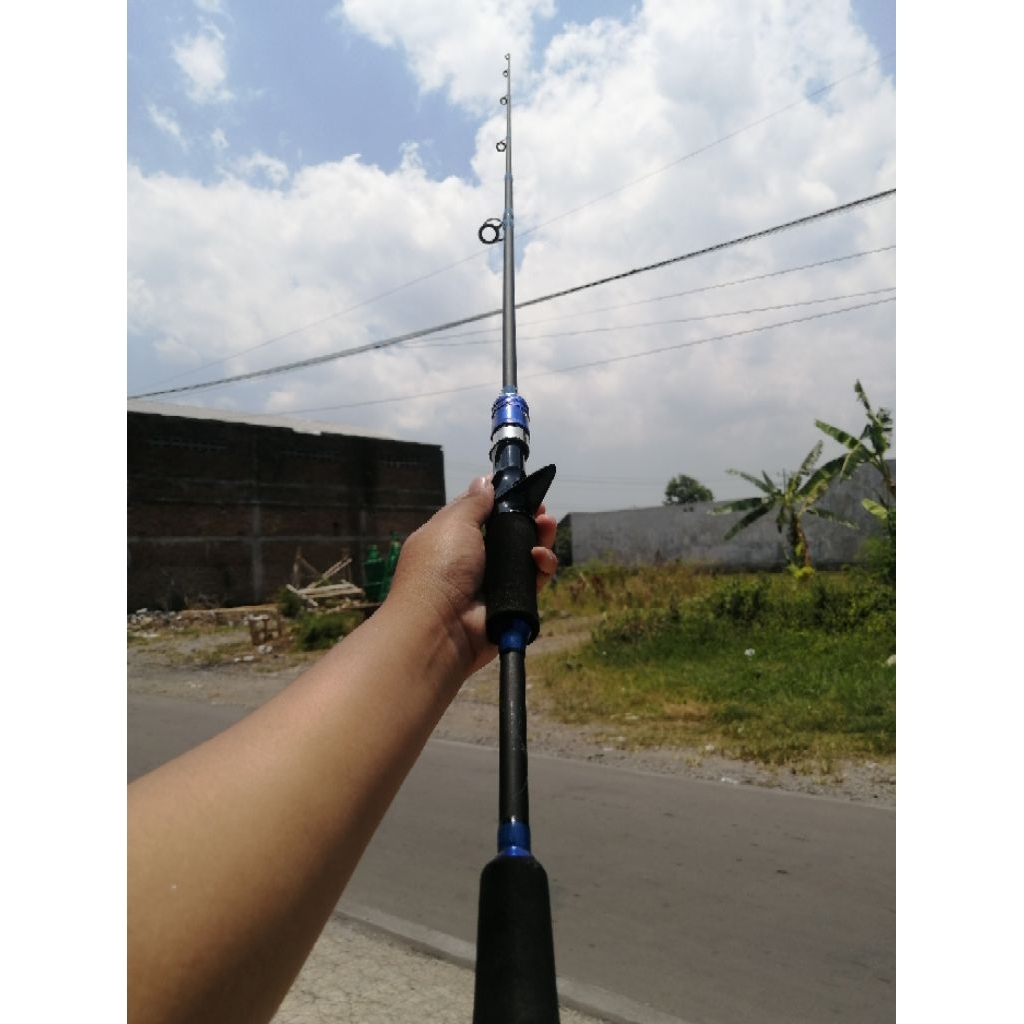 Joran Sambung 2/ Joran casting Spinning/165 - 180-210