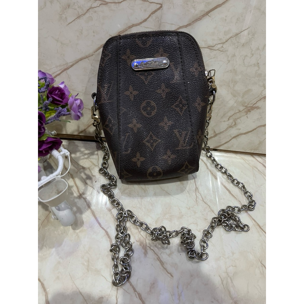 sling hp Kulit asli rantai preloved / pl / monza