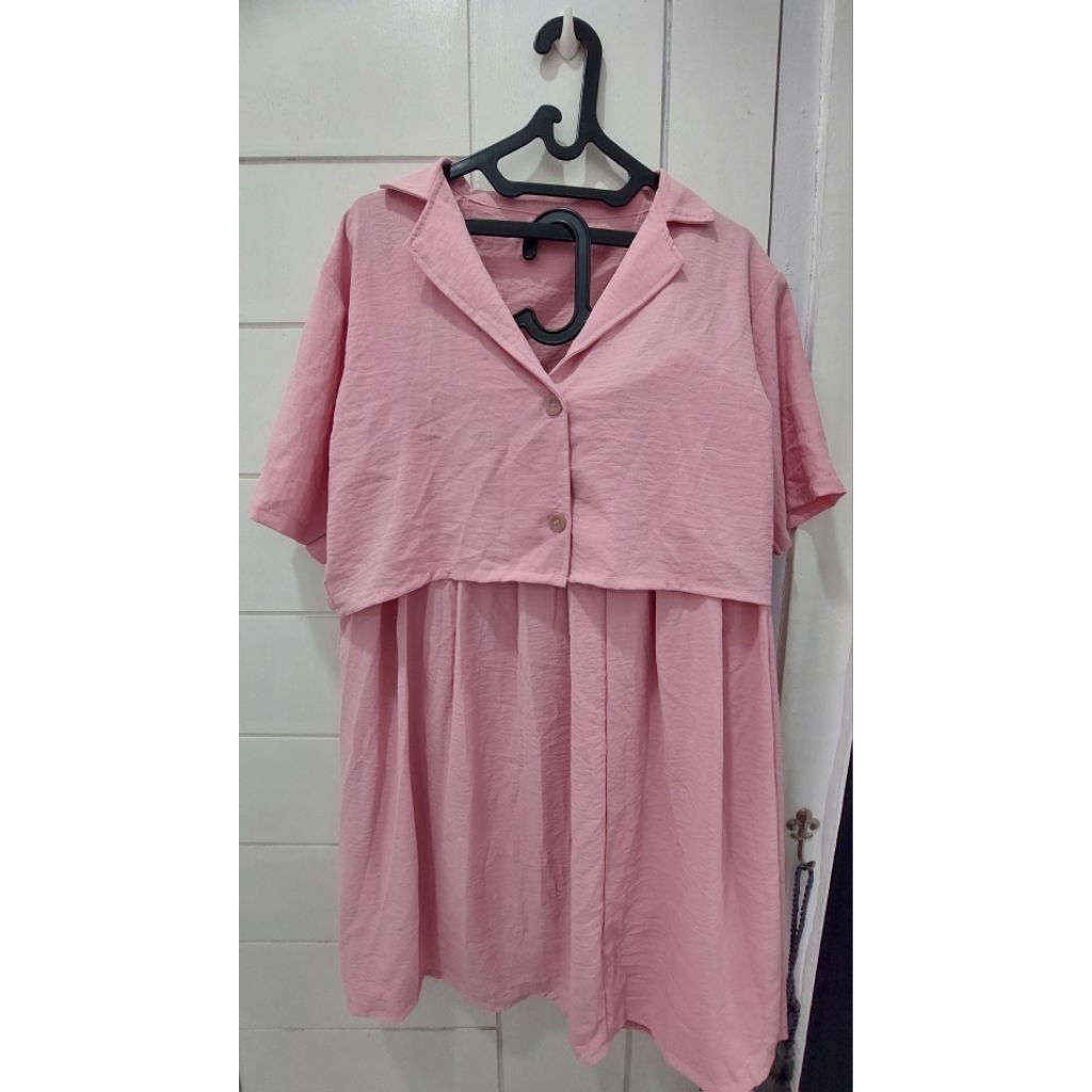 (Preloved) Blouse Rok Set Wanita