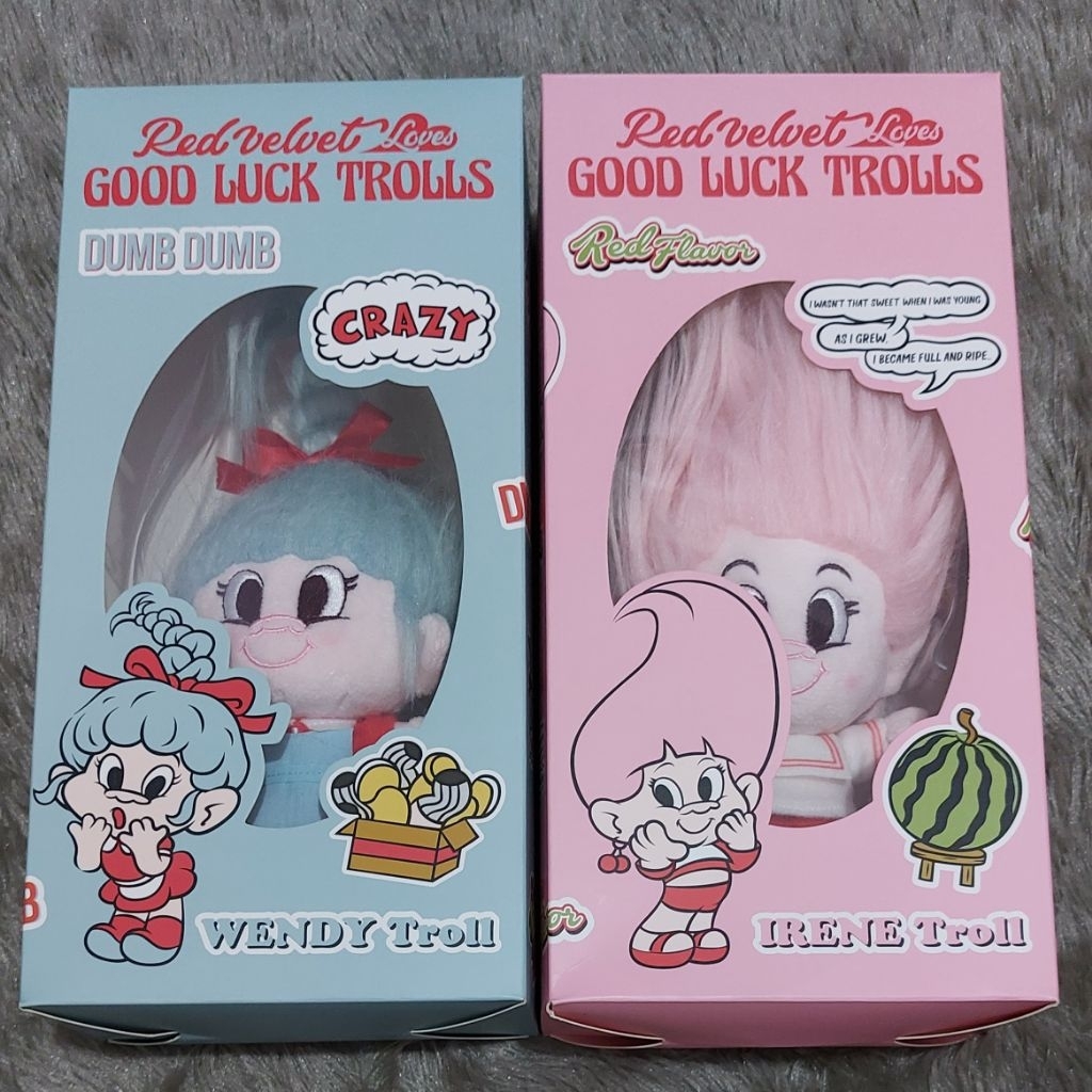 (Ready) Official Trolls Doll Red Velvet Irene Wendy