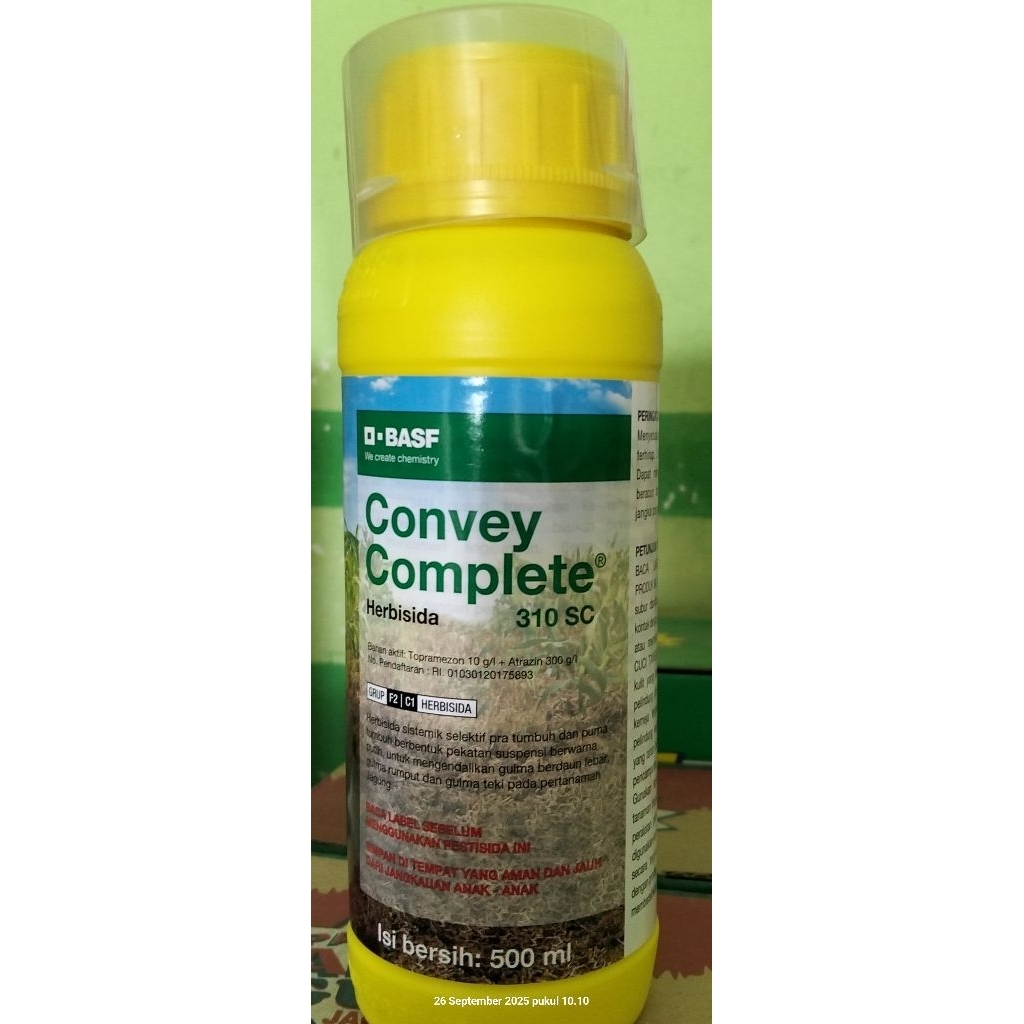 HERBISIDA CONVEY COMPLETE 310 SC 500 ML