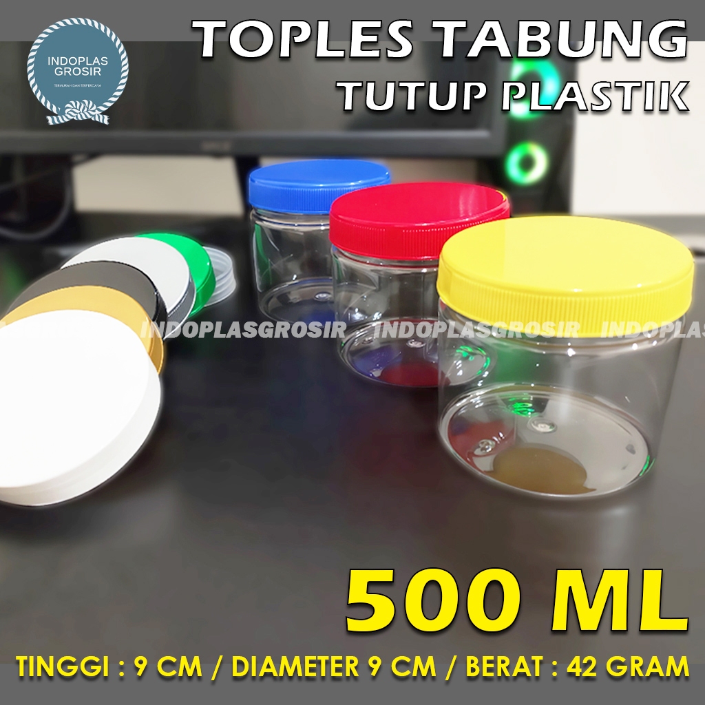 TOPLES 500ML / TOPLES PLASTIK 500ML / TOPLES TABUNG 500ML