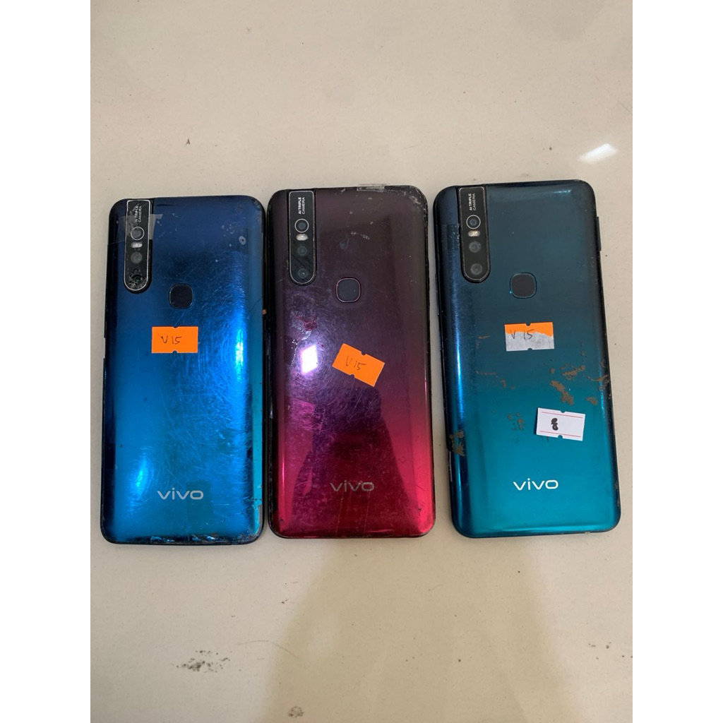Vivo V15  mesin normal, minus LCD