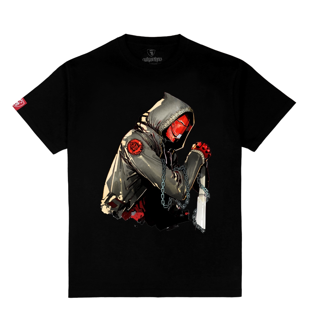 KAOS CULTURE TOPENG MERAH CEPOT | Kaos Wayang Golek Cepot Astrajingga Sunda