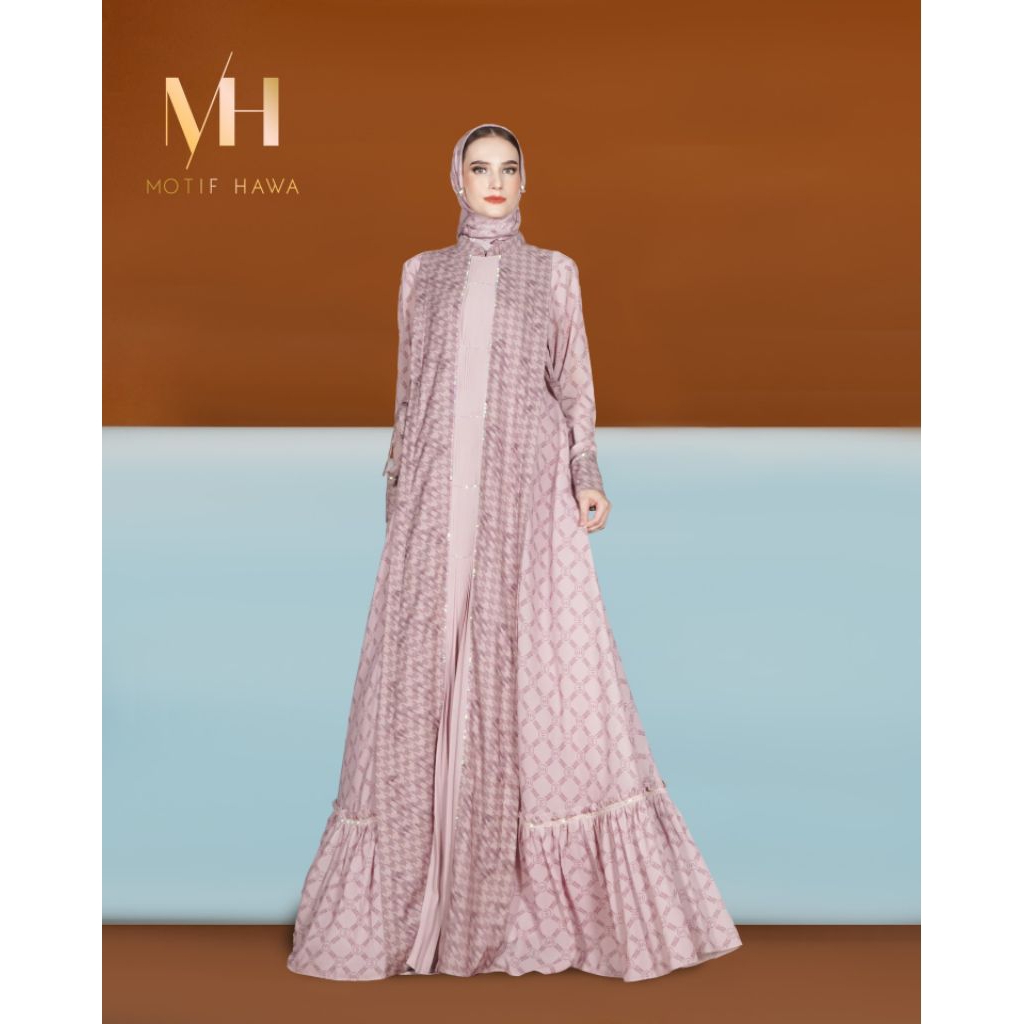 Gamis Motif Hawa Nayana