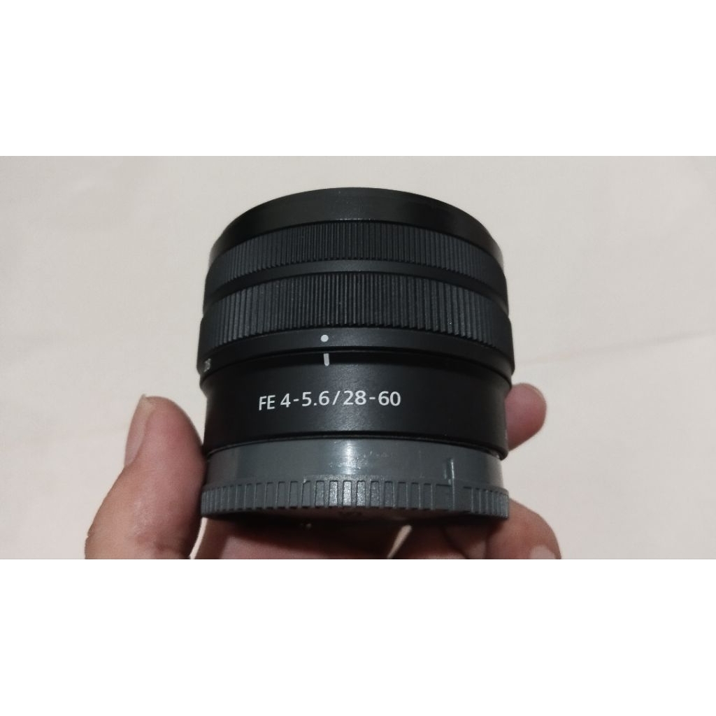 lensa full frame sony 28-60 like new murah