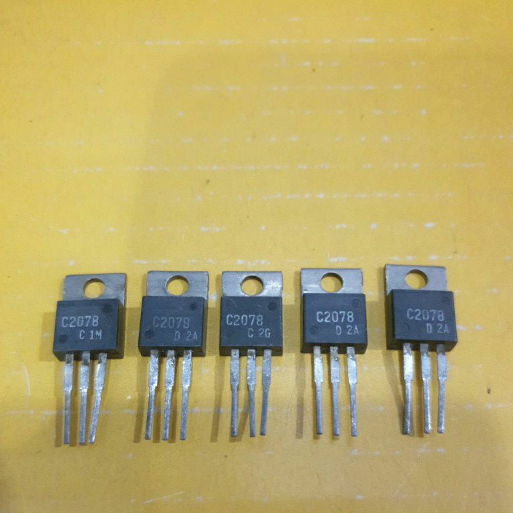 C 2078  TRANSISTOR NPN ASLI ORI